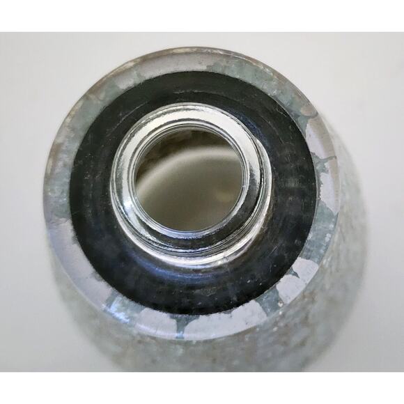 SOAP DISPENSER-Mirror Mosaic-Glitter-Silver-7 in High-Modern - Picture 3 of 10